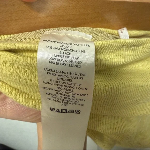 Free People| NWT Women’s Boulevard Ruched Yellow Tube Top in Size Small - Picture 12 of 12